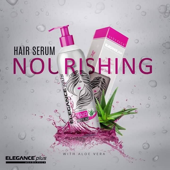 Elegance Plus Hair Serum Aloe vera